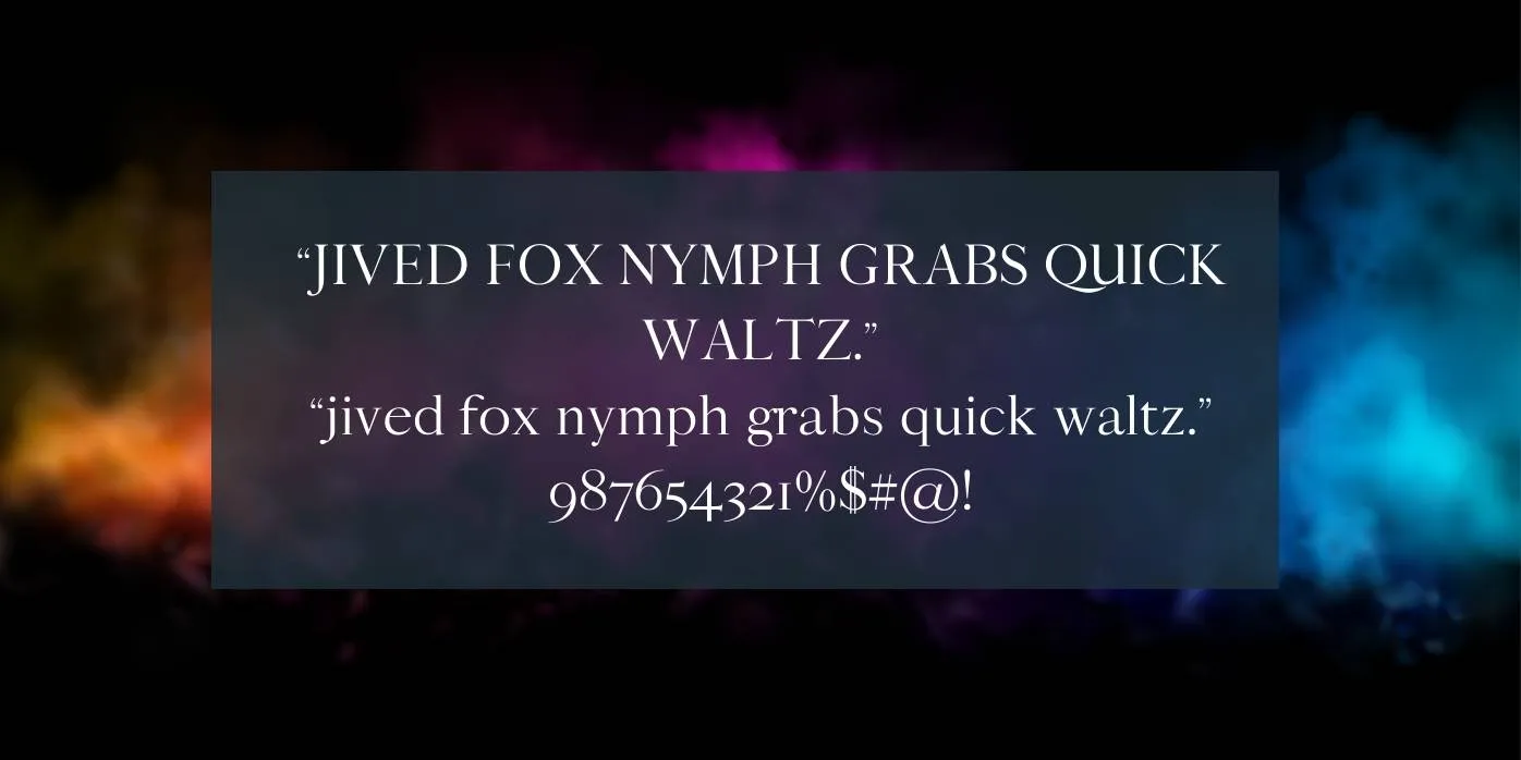 Bludhaven Font Preview