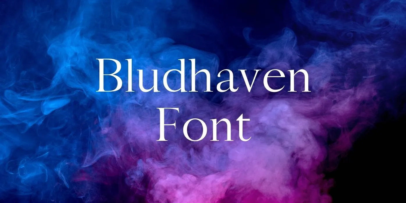 Bludhaven Font