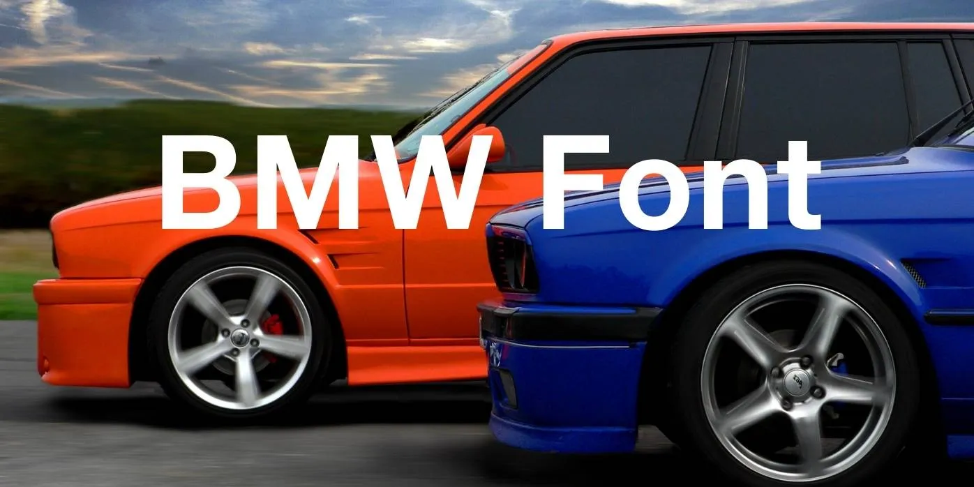 BMW Font