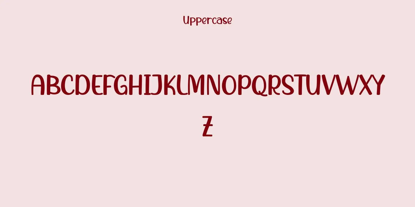 Boba Panda Font Preview