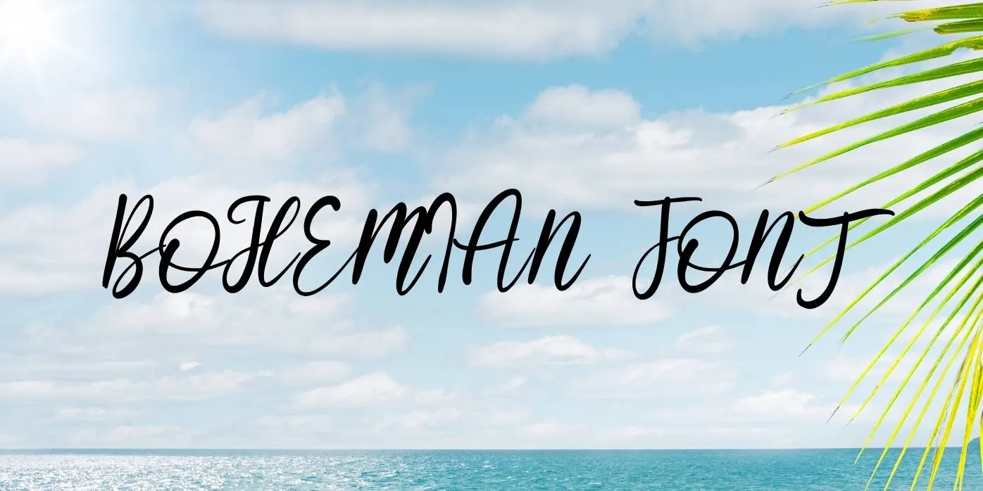 Bohemian Lady Font