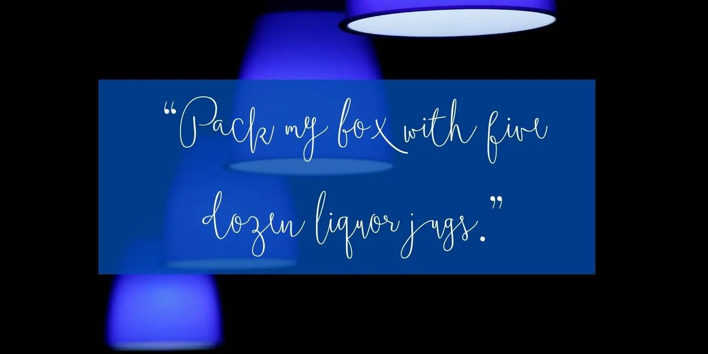 Boho Font Preview