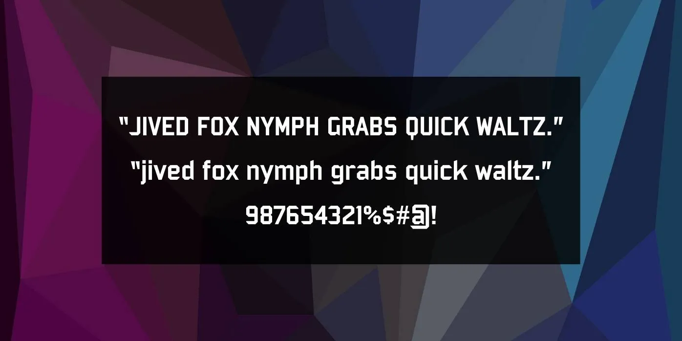 Bombardier Font Preview