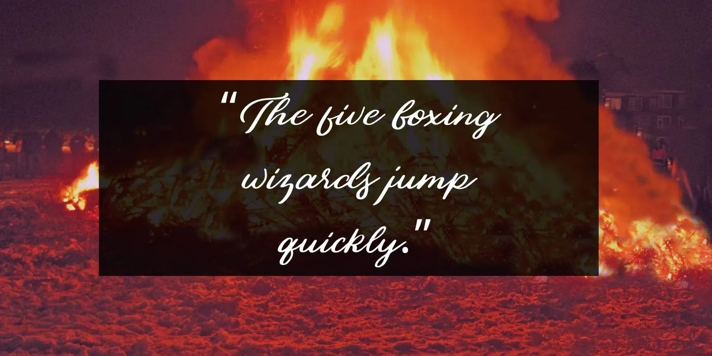 Bonfire Font Preview