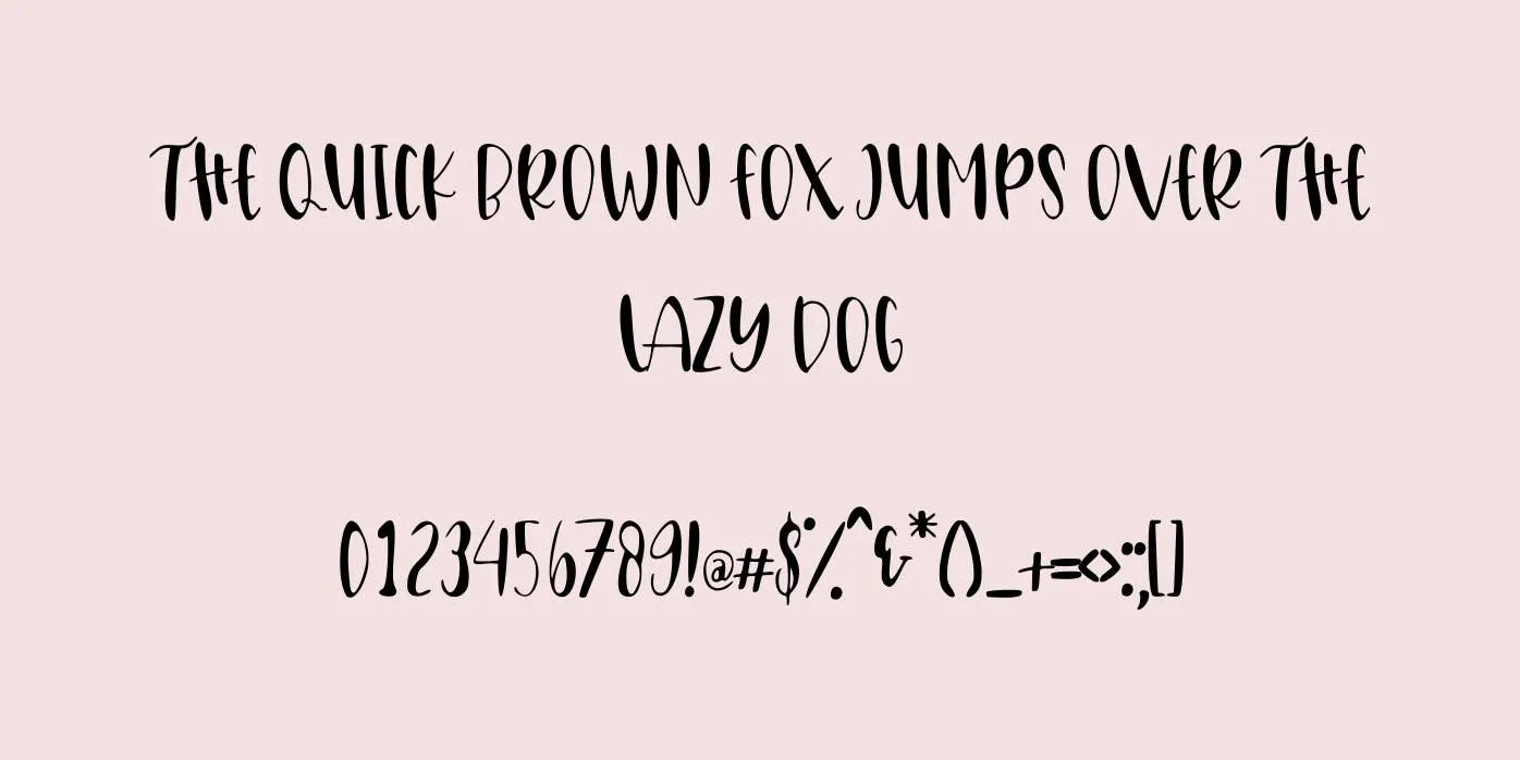 Boomba Font Preview