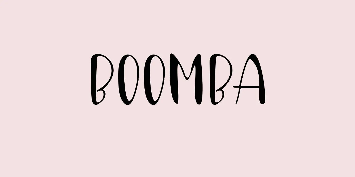 Boomba Font