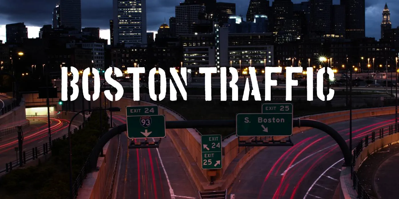 Boston Traffic Font Preview