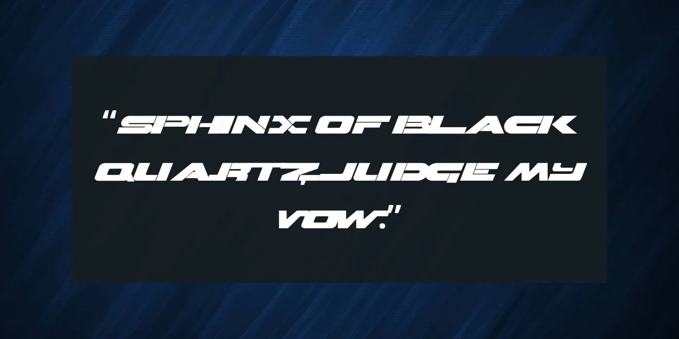 Brawl Font Preview