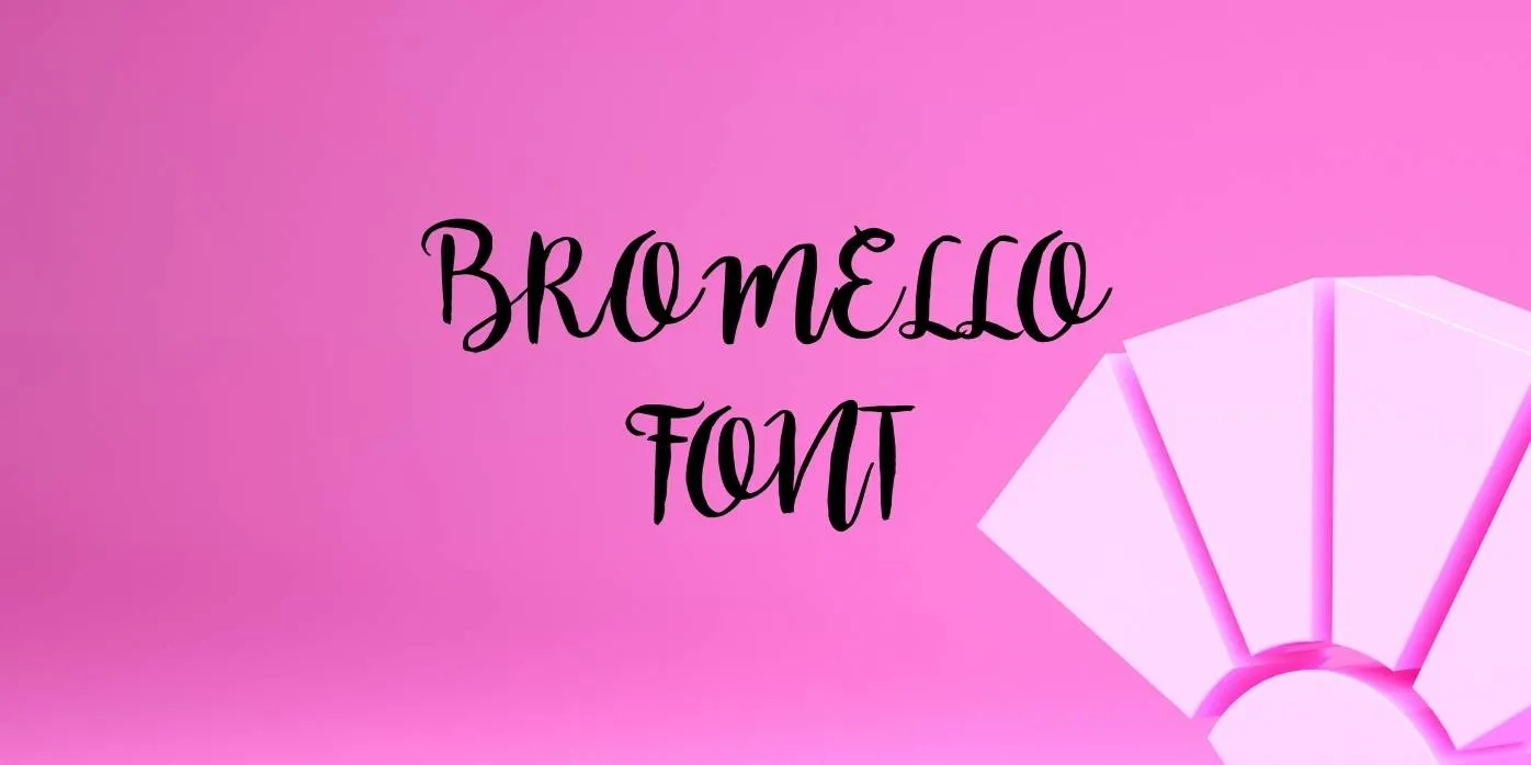 Bromello Font