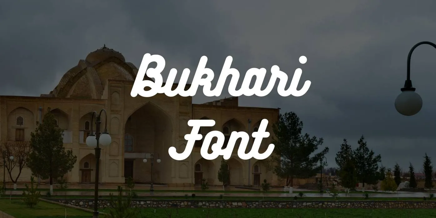 Bukhari Font