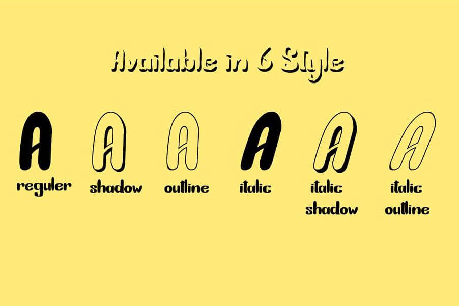 Bunny Funny Playful Font Preview