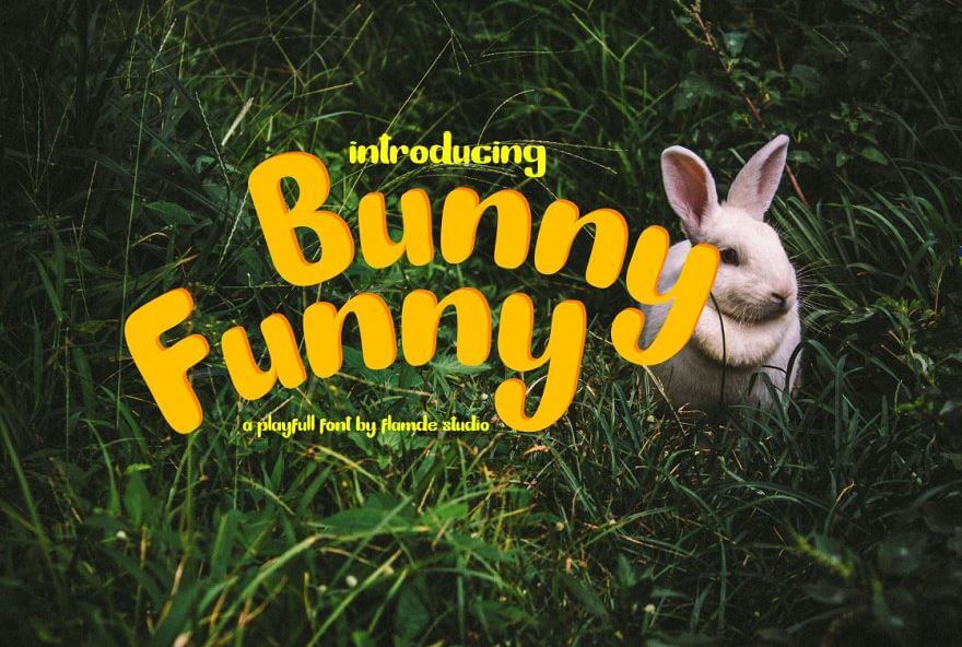 Bunny Funny Playful Font