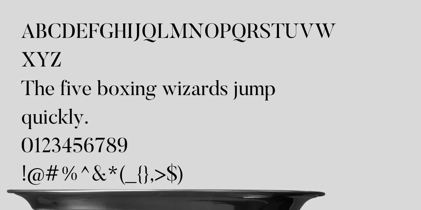 Butler Font Preview