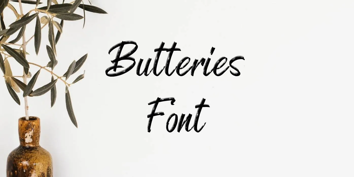 Butteries Font