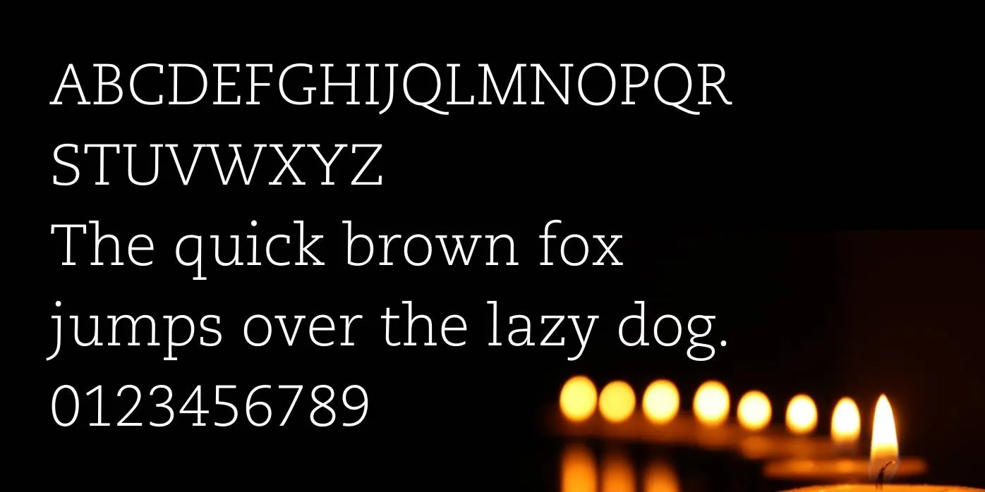 Caecilia Font Preview