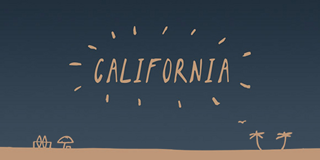 California Font Preview