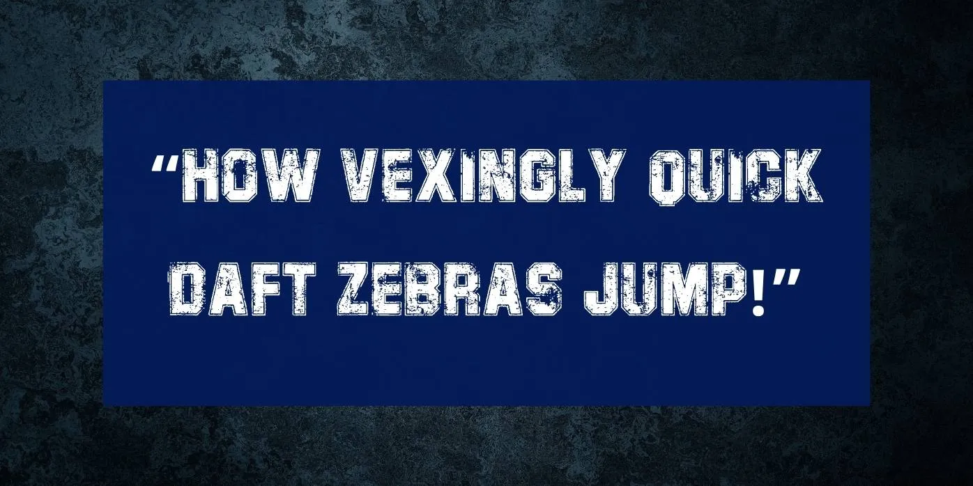 Campus Font Preview