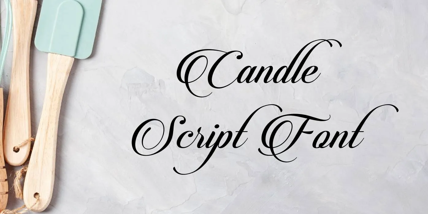 Candle Script Font