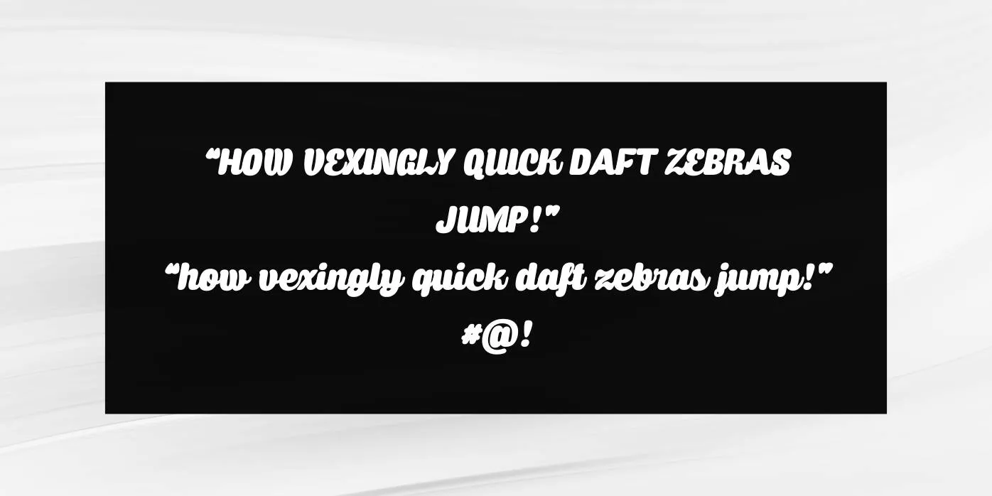 Caprica Script Font Preview