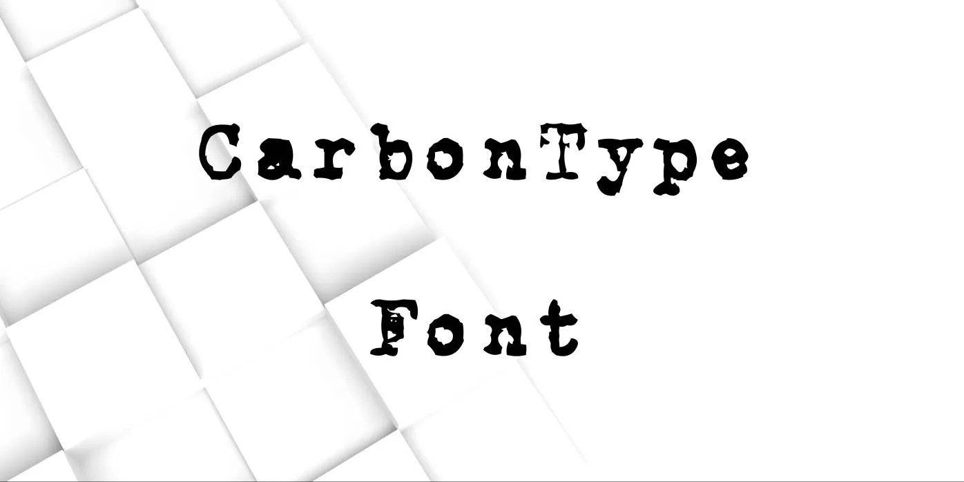 Carbontype Font