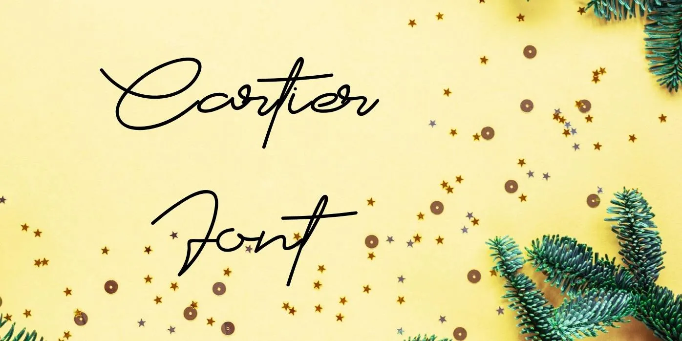Cartier Font