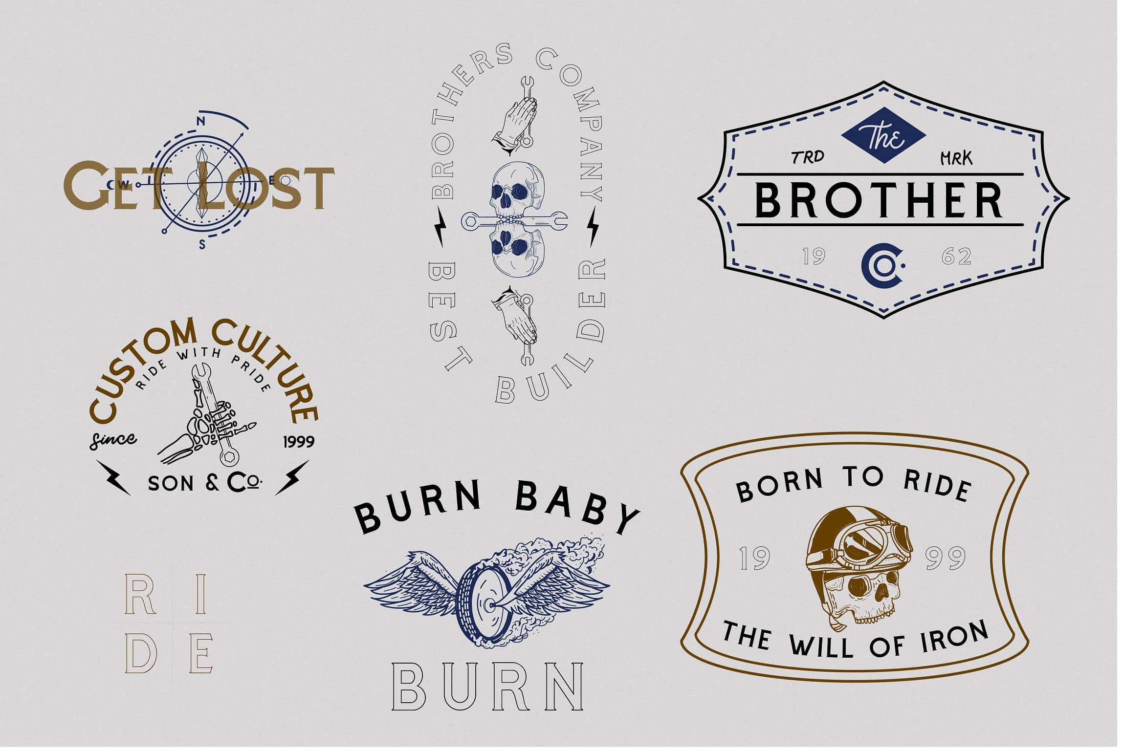 Cascade Motorcycle Font Preview