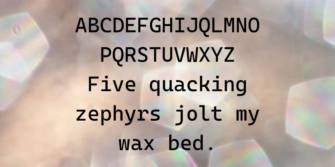 Cascadia Code Font Preview