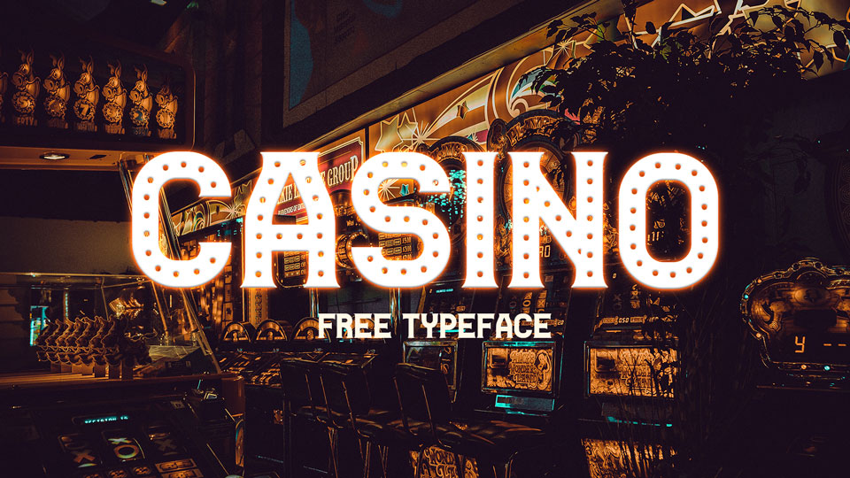 Casino Font Preview