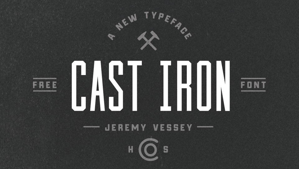 Cast Iron Font