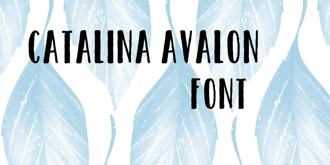 Catalina Avalon Sans Font