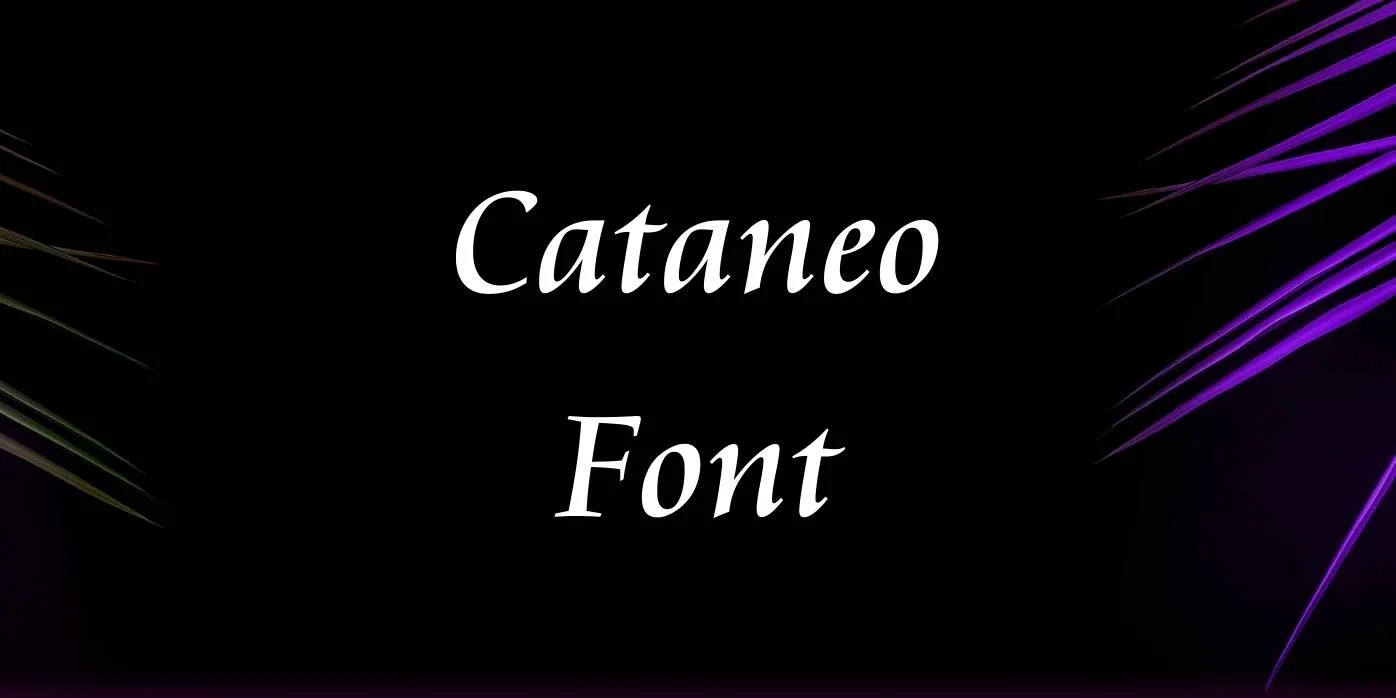 Cataneo Font