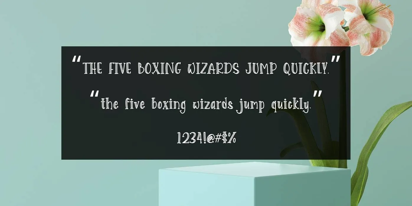 Catarina Devon Font Preview