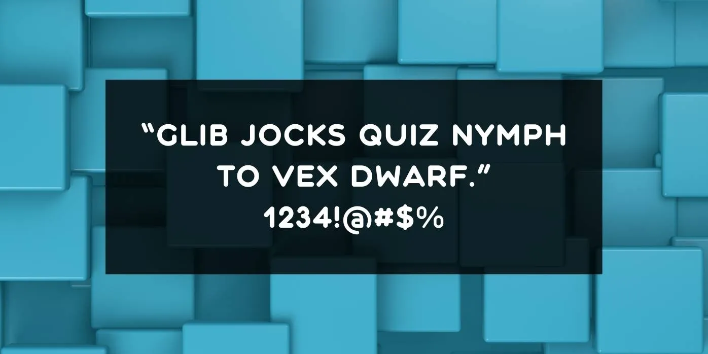 Central Font Preview