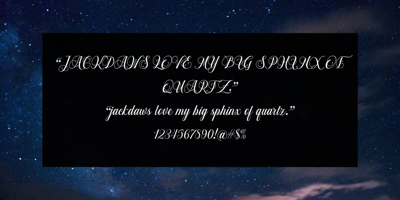 Chalisa Oktavia Font Preview