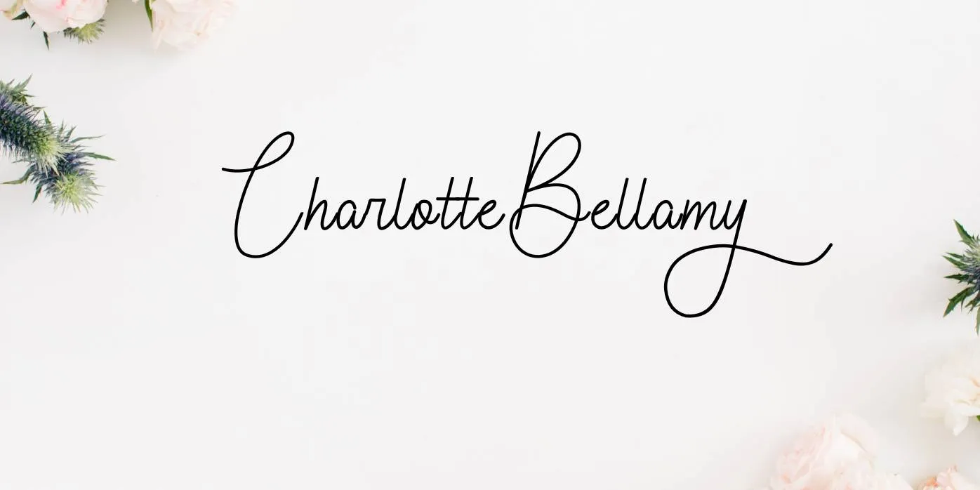 Charlotte Bellamy Font