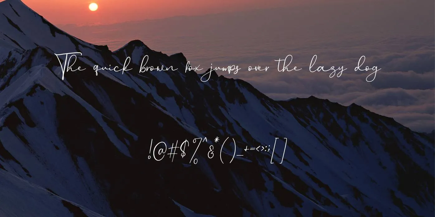Chelsea Olivia Font Preview