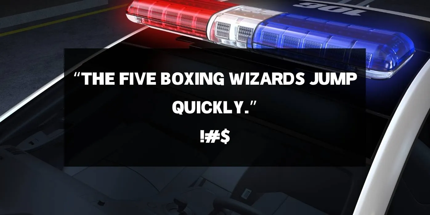 Chicago Police Font Preview