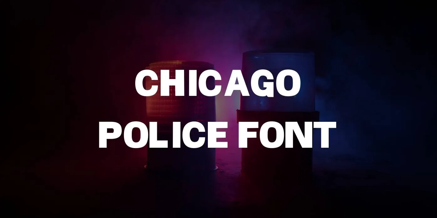 Chicago Police Font