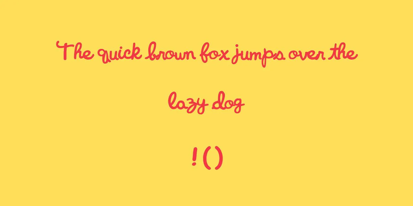 Chicken Hut Font Preview