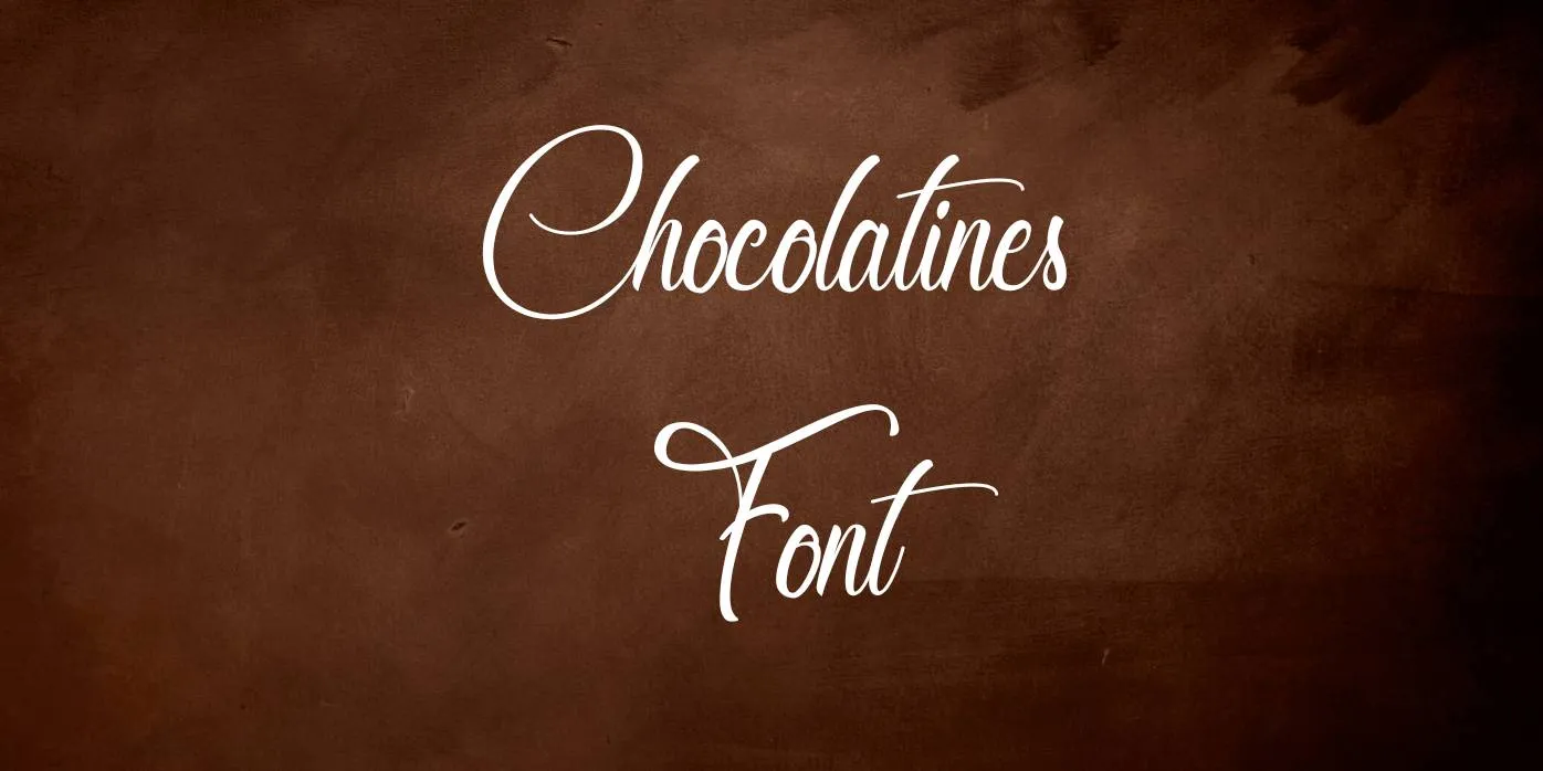 Chocolatines Font