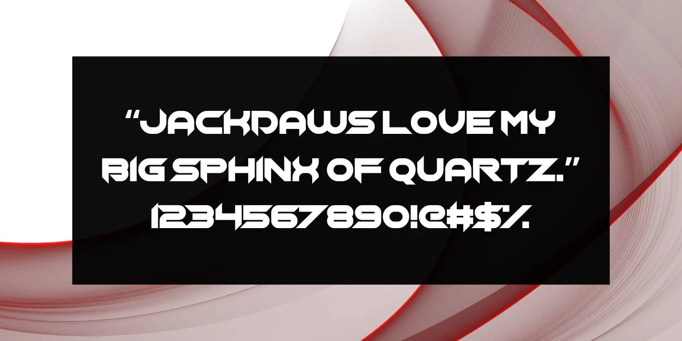Chopsic Font Preview