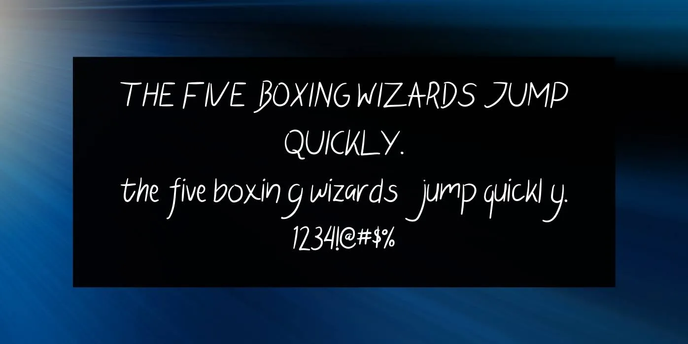 Cintaku Font Preview