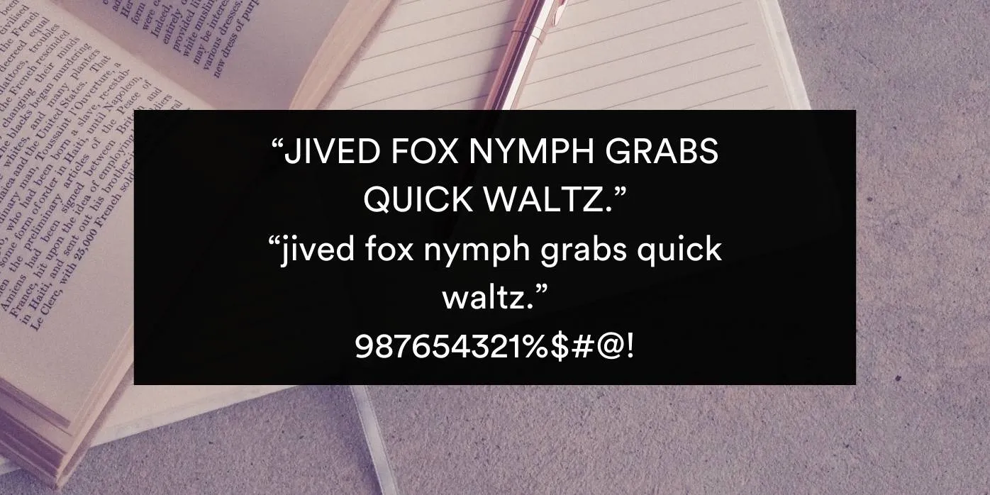 Circular Book Font Preview