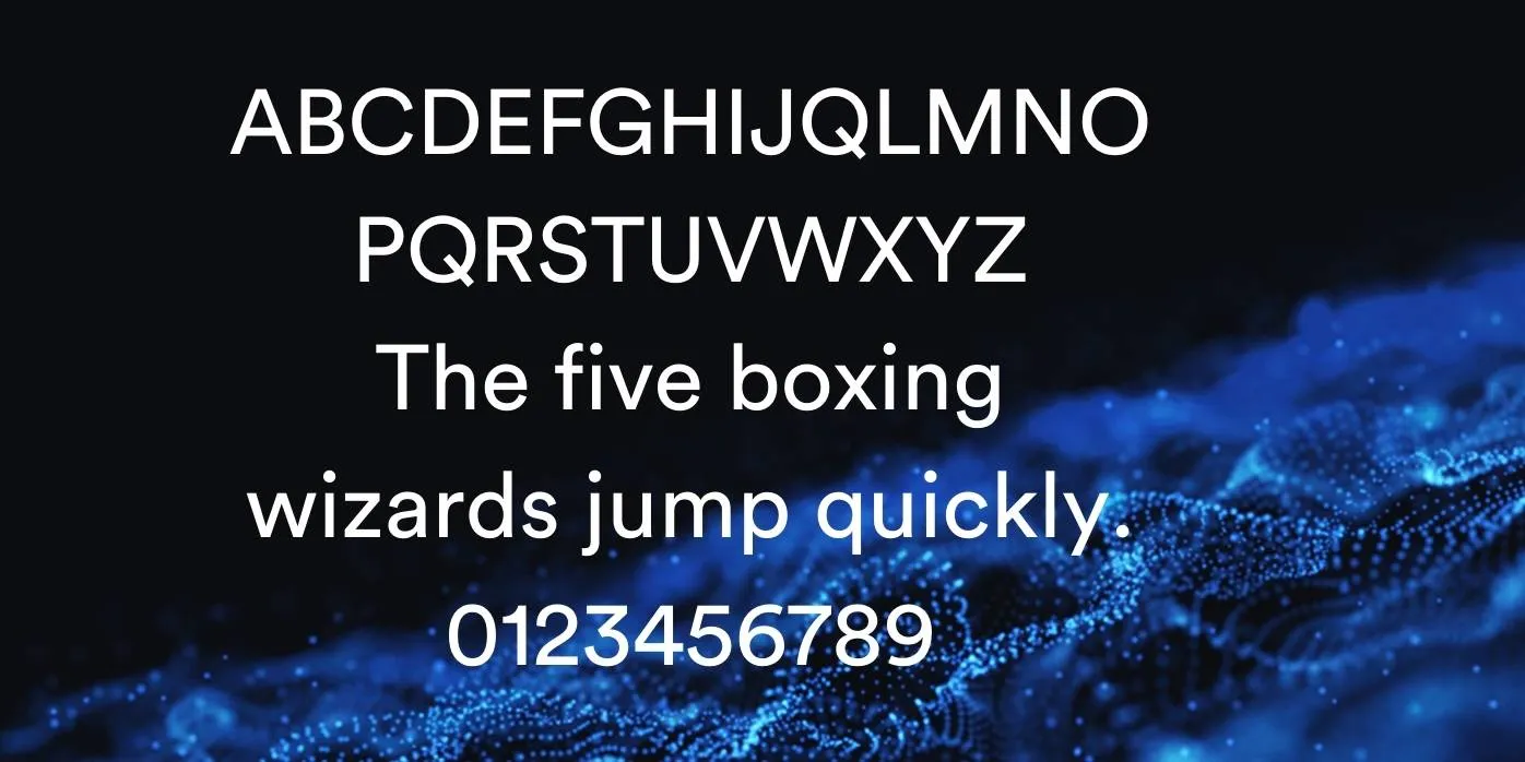 Circular Font Preview
