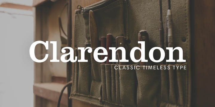 Clarendon Font