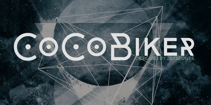 Coco Biker Font Preview