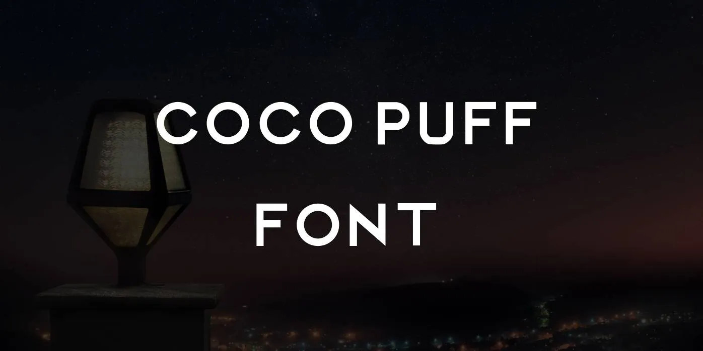 Coco Puff Font