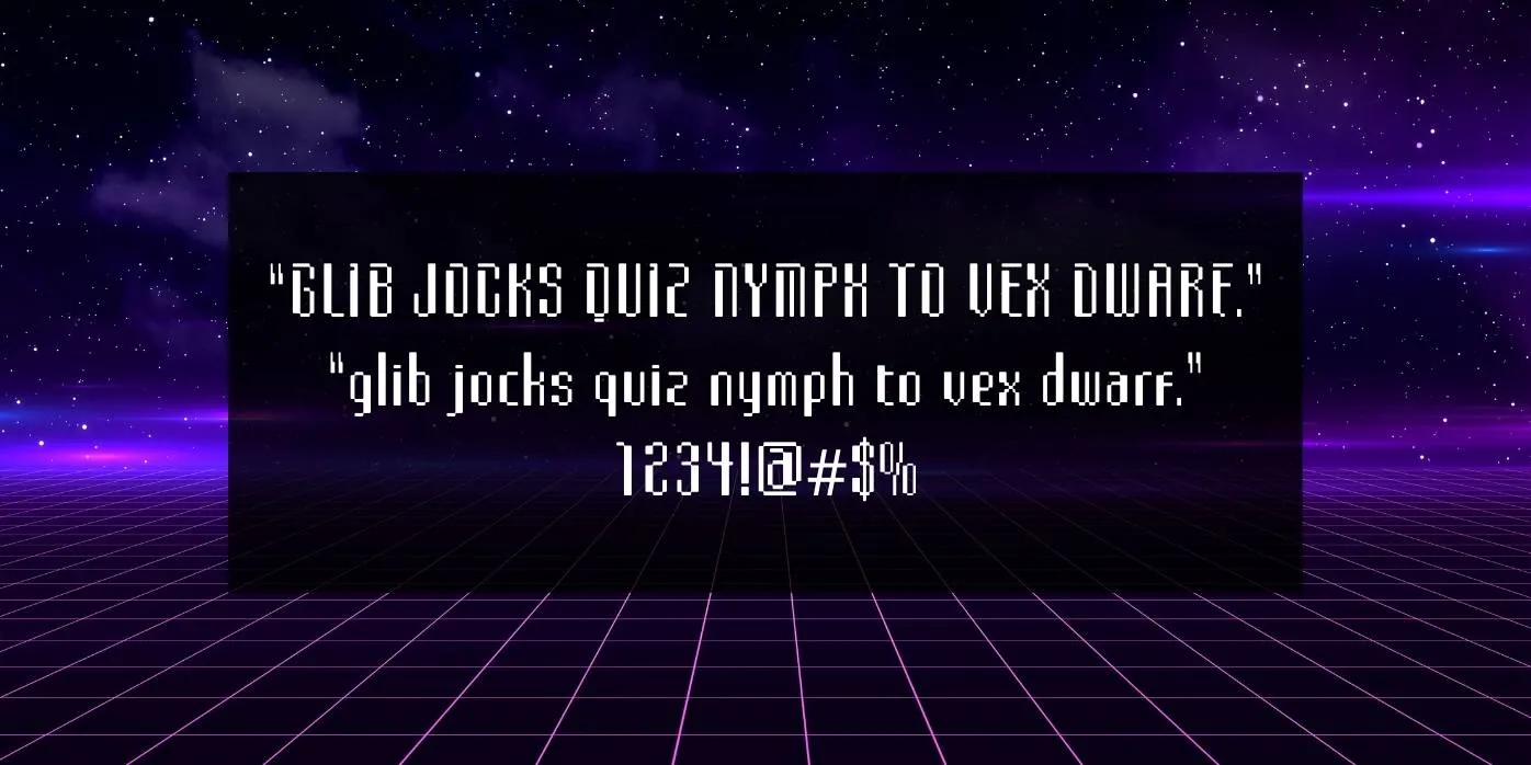 Comdot Font Preview