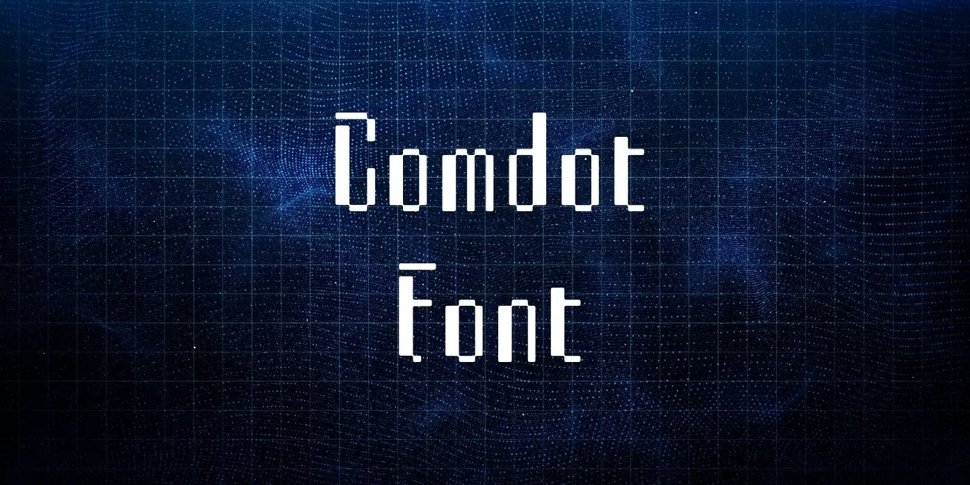 Comdot Font