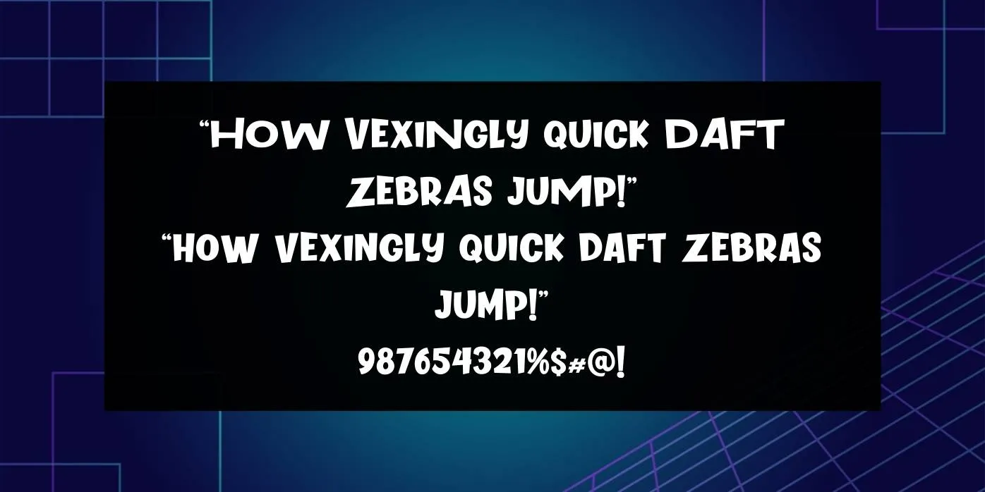 Comic Hunter Font Preview